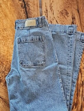 pistola High-Rise Light Blue Jeans